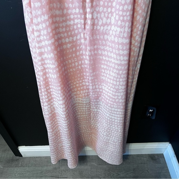 BCBG Paris Women's Off the Shoulder Maxi Dress, Sandy Dots,Size:XXL spring party - Picture 11 of 12